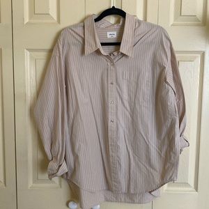 Aritzia Wilfred Free Relaxed Shirt
